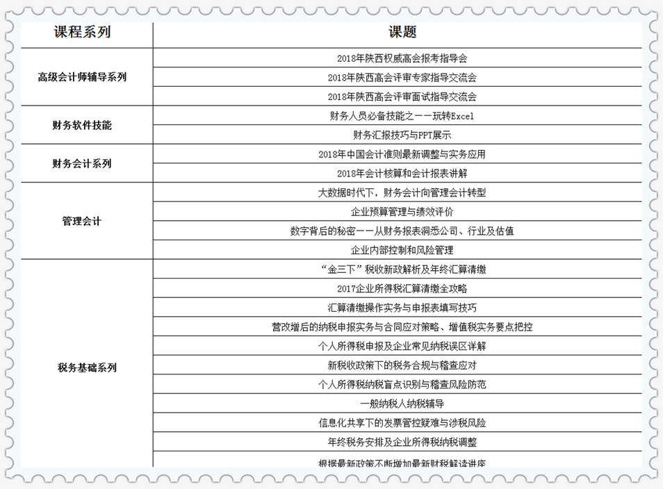 會(huì)計(jì)講座